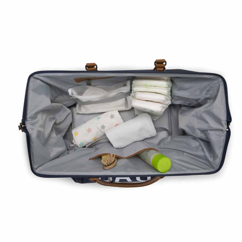 CHILDHOME MOMMY BAG BIG, RUCNA TORBA NAVY