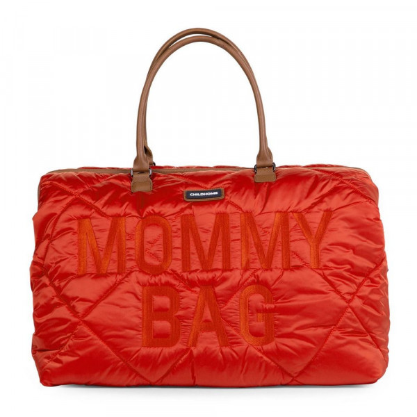 CHILDHOME MOMMY BAG NURSERY BAG PUFFERED  RED 