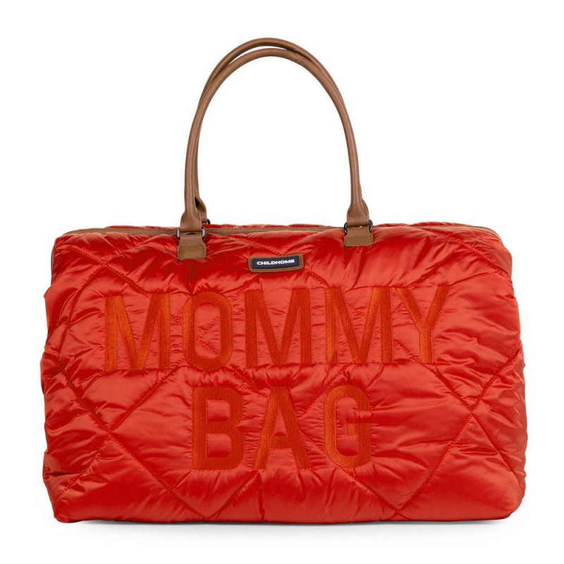 CHILDHOME MOMMY BAG NURSERY BAG PUFFERED RED
