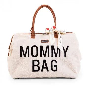 CHILDHOME MOMMY BAG TEDDY OFF WHITE 