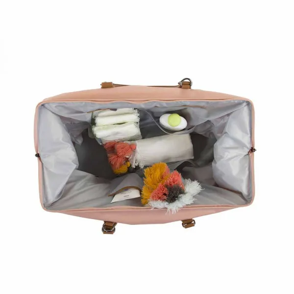 CHILDHOME MOMMY BAG BIG, RUČNA TORBA OFF WHITE 