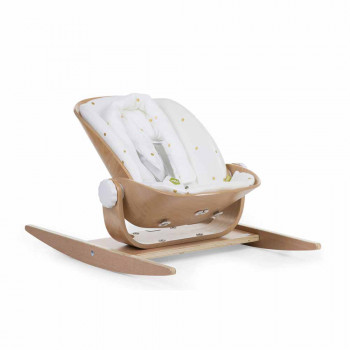CHILDHOME JASTUK ZA LJULJASKU WOOD ROCK, GOLD DOTS 