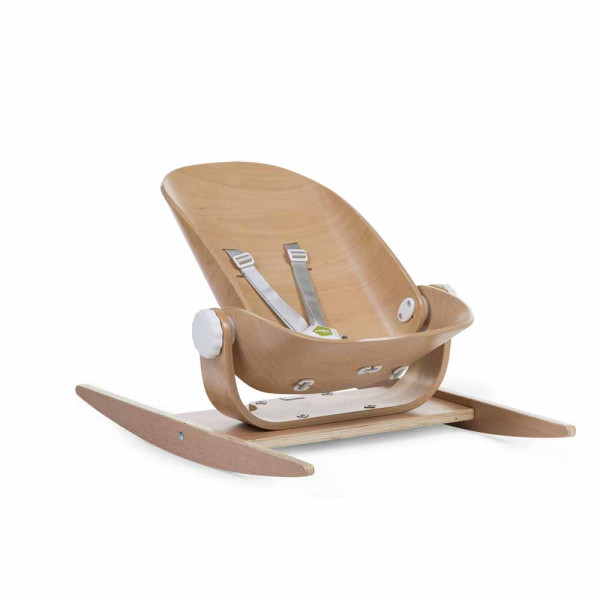 CHILDHOME DRVENA LJULJASKA ZA BEBE WOOD ROCK, NATURAL