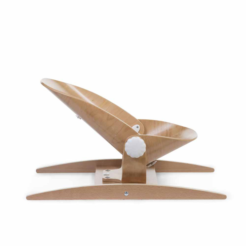 CHILDHOME DRVENA LJULJASKA ZA BEBE WOOD ROCK, NATURAL