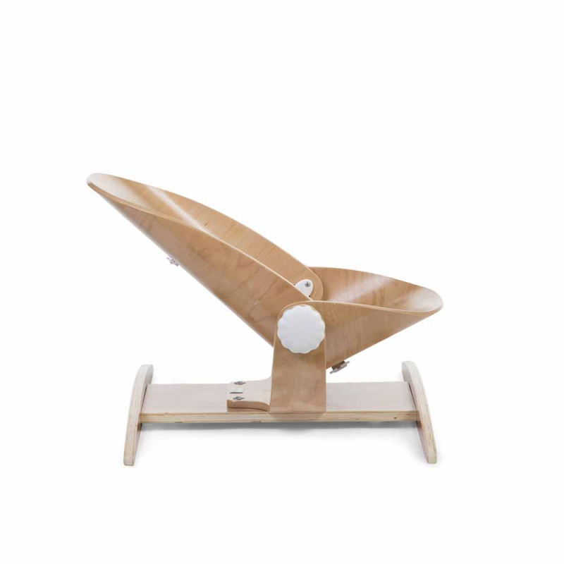 CHILDHOME DRVENA LJULJASKA ZA BEBE WOOD ROCK, NATURAL