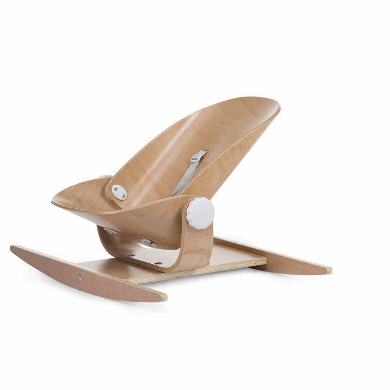 CHILDHOME DRVENA LJULJASKA ZA BEBE WOOD ROCK, NATURAL