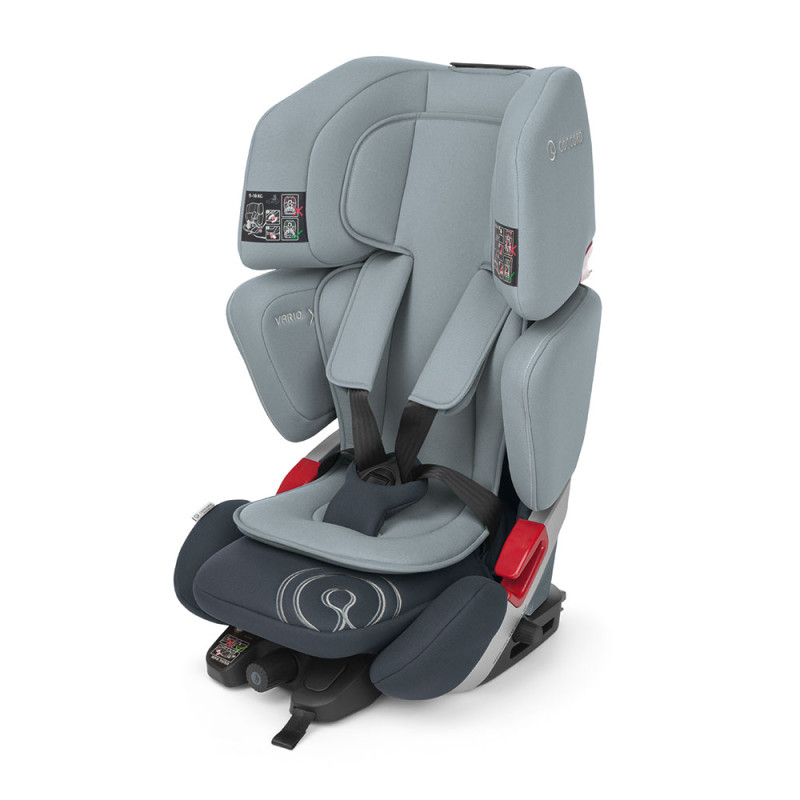 CONCORD VARIO XT-5 AUTO SEDISTE, GRUPA I/II/III, OD 9M DO 12GOD STEEL GREY