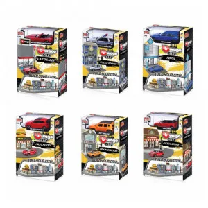 BURAGO FIRE CITY STANICA I VOZILO 1/43 ASST 
