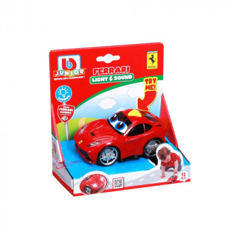 BURAGO JUNIOR AUTO FERRARI LIGHT AND SOUND 