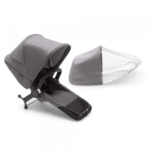 BUGABOO SEDISTE DONKEY 5 COMPLETE GREY MELANGE-GREY MELANGE 