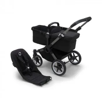 BUGABOO KOLICA DUO SISTEM DONKEY 5 BASE GRAPHITE/MIDNIGHT BLACK 