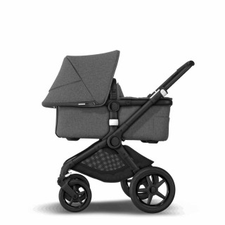 BUGABOO KOLICA DUO SISTEM FOX2 BLACK/GREY MELANGE 