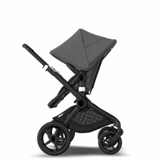 BUGABOO KOLICA DUO SISTEM FOX2 BLACK/GREY MELANGE