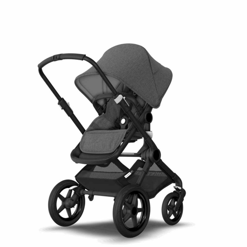 BUGABOO KOLICA DUO SISTEM FOX2 BLACK/GREY MELANGE