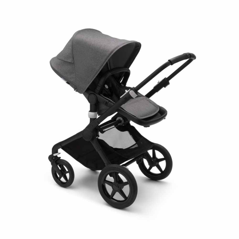 BUGABOO KOLICA DUO SISTEM FOX2 BLACK/GREY MELANGE