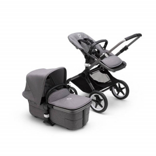 BUGABOO KOLICA DUO SISTEM FOX 3 COMPLETE GRAPHITE/GREY MELANG