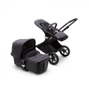 BUGABOO KOLICA DUO SISTEM FOX 3 MINERAL COMPLETE BLACK/WASHED BLACK 