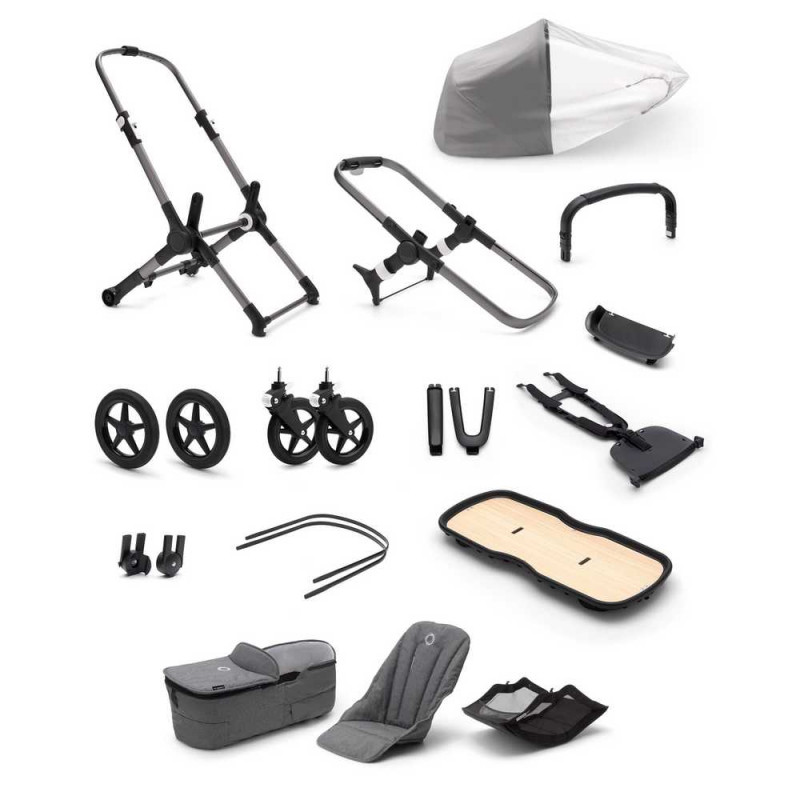 BUGABOO RAM ZA KOLICA FOX 3 BASE GRAPHITE/GREY MELANGE