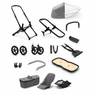 BUGABOO RAM ZA KOLICA FOX 3 BASE BLACK/GREY MELANGE