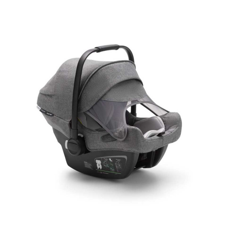 BUGABOO AUTO SEDIŠTE TURTLE AIR BY NUNA CAR SEAT GREY 