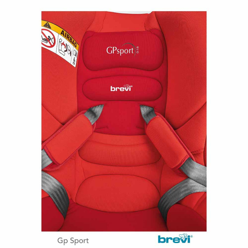 BREVI AUTO SEDISTE 0+/1 (0-18KG) GP SPOR CRVENO