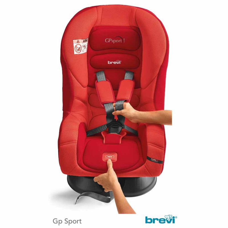 BREVI AUTO SEDISTE 0+/1 (0-18KG) GP SPOR CRVENO