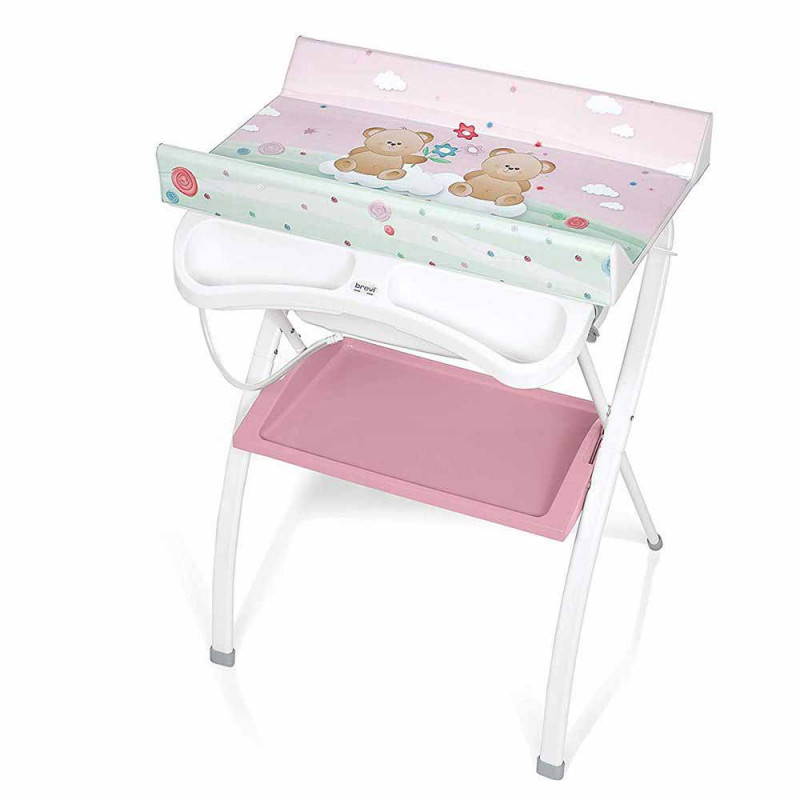 BREVI LINDO STALAK ZA PRESVLACENJE I KUPANJE PINK BEAR