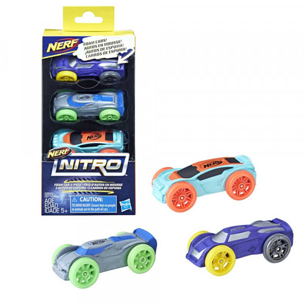 NERF NITRO AUTO MUNICIJA 3 KOM