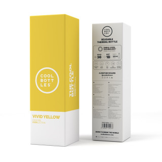 COOL BOTTLES TERMOS INTENZIVNO ŽUTA 500 ML 