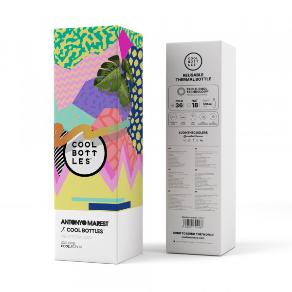 COOL BOTTLES TERMOS ANTONYO MAREST MEDITERAN 500 ML 