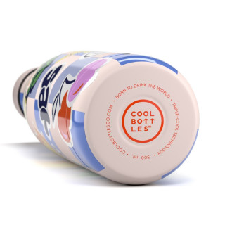 COOL BOTTLES TERMOS NEBULA STICKER GROZNICA 500 ML 