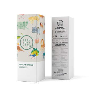 COOL BOTTLES TERMOS AFRICKI SAFARI 260 ML 