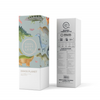 COOL BOTTLES TERMOS PLANETA DINOSAURUSA 260 ML 