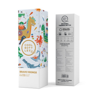 COOL BOTTLES TERMOS HRABRI VIKINZI 350 ML 