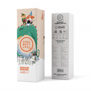 COOL BOTTLES TERMOS ZMAJEVSKI SNOVI 350 ML 