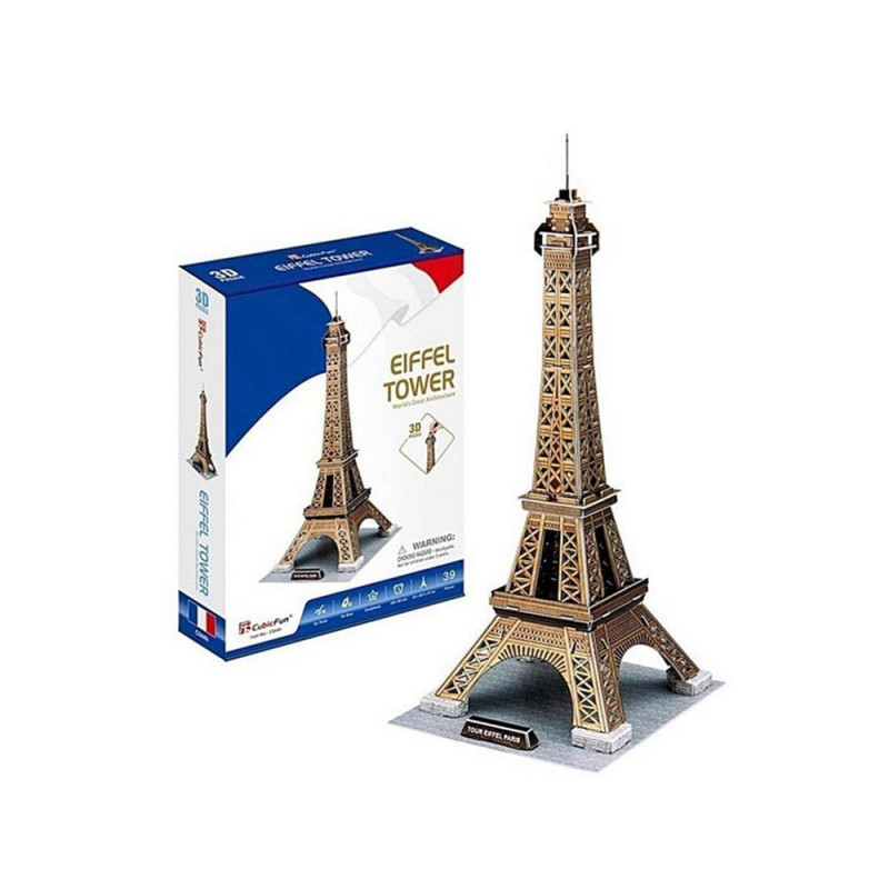 CUBICFUN PUZZLE EIFFEL TOWER C044h