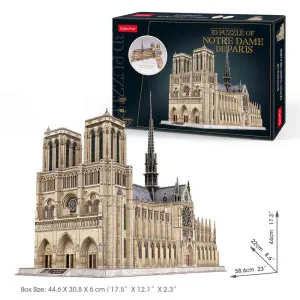CUBIC FUN PUZZLE NOTRE DAME DE PARIS MC260H