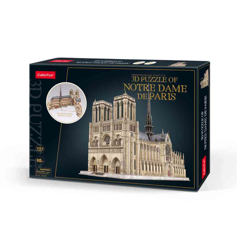 CUBIC FUN PUZZLE NOTRE DAME DE PARIS MC260H 
