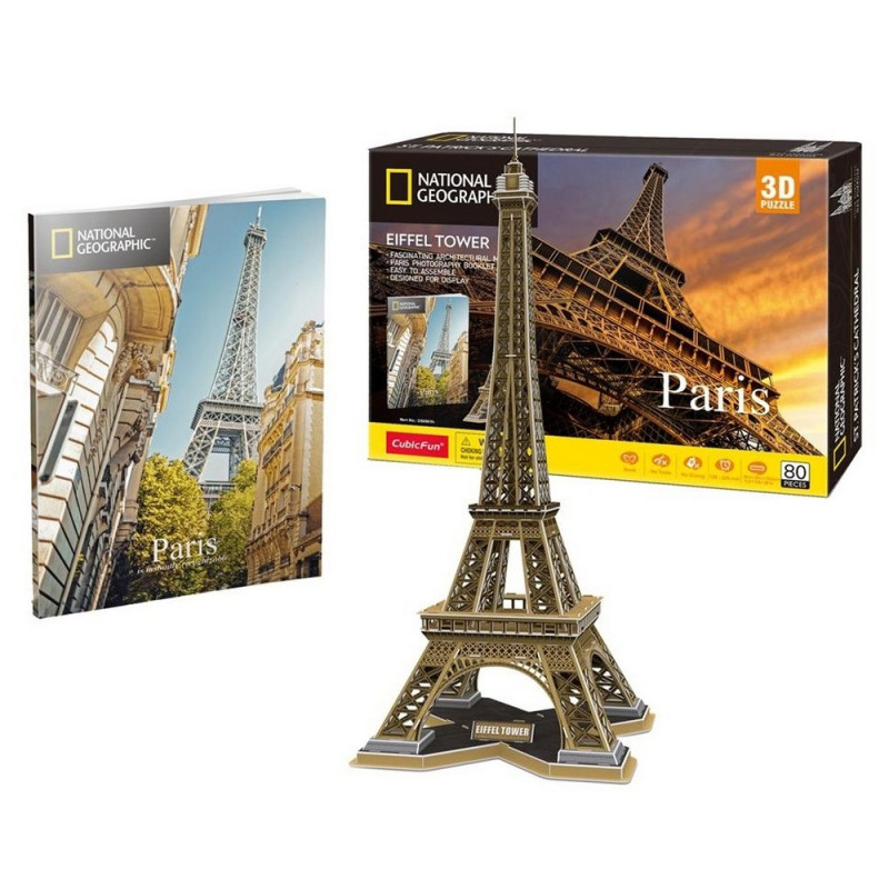 CUBIC FUN PUZZLE EIFFEL TOWER PARIS DS0998H 