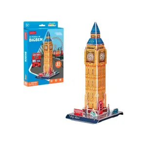 CUBIC FUN PUZZLE BIG BEN W3196H