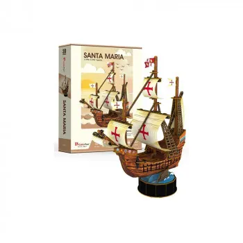 CUBICFUN PUZZLE SANTA MARIA T4031h 