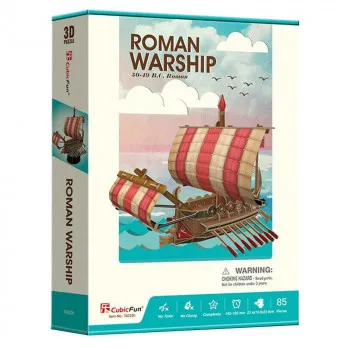 CUBICFUN PUZZLE ROMAN WARSHIP T4032h 