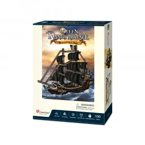 CUBICFUN PUZZLE QUEEN ANNES REVENGE T4035h
