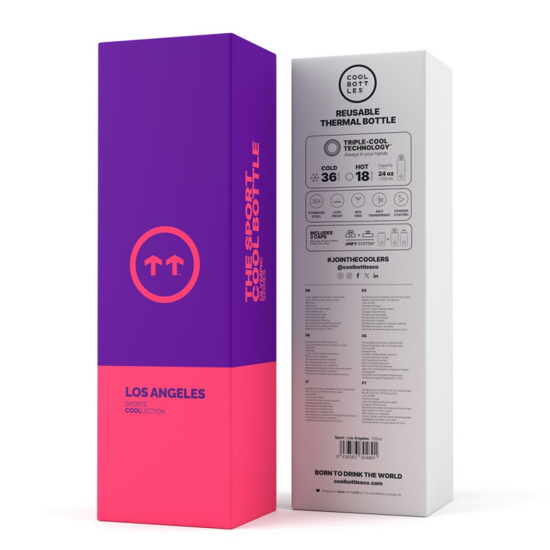 COOL BOTTLES SPORTSKA TERMOS LOS ANĐELES 725 ML 