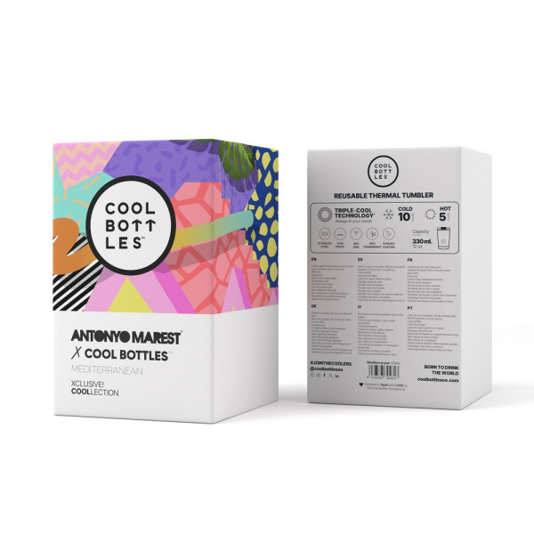 COOL BOTTLES TERMOS CASA ANTONYO MAREST MEDITERAN 330 ML 