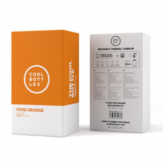 COOL BOTTLES TERMOS CASA INTENZIVNO NARANDŽASTA 550 ML 