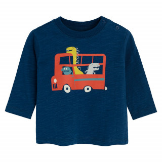 COOL CLUB MAJICA DUG RUKAV NAVY BLUE