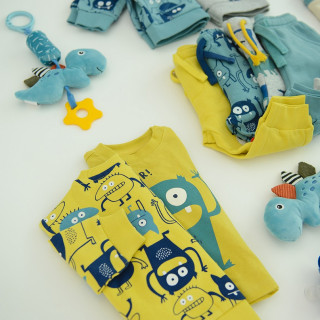 COOL CLUB MAJICA DUG RUKAV YELLOW