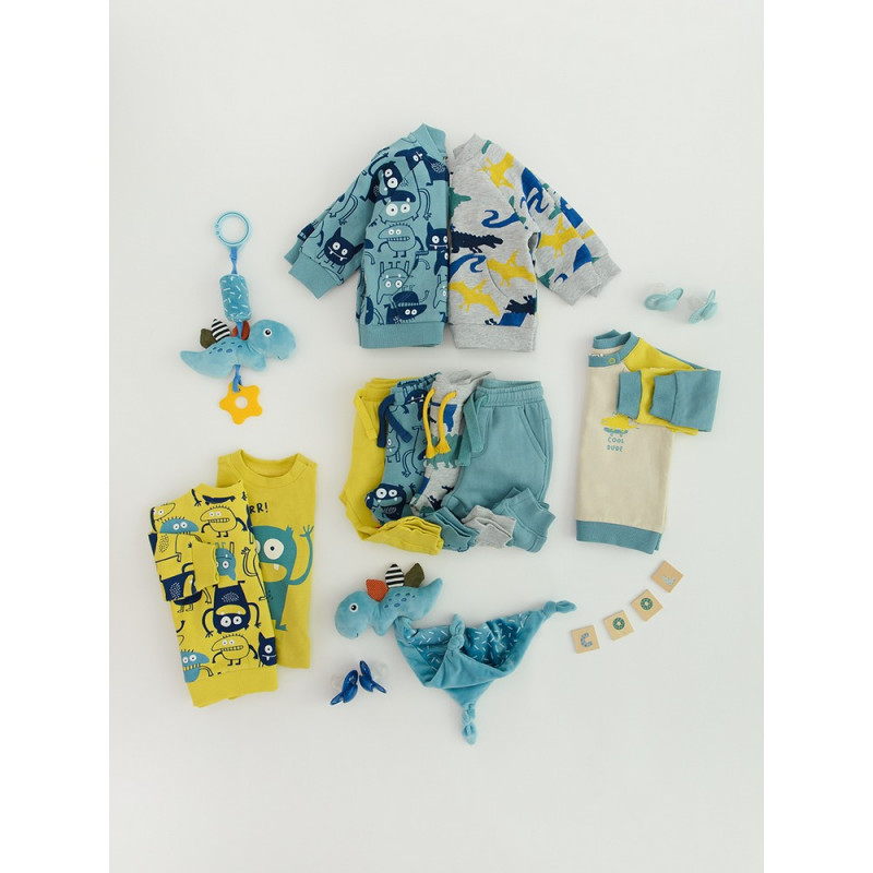 COOL CLUB MAJICA DUG RUKAV YELLOW