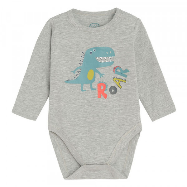 COOL CLUB BODI DUG RUKAV GREY MELANGE